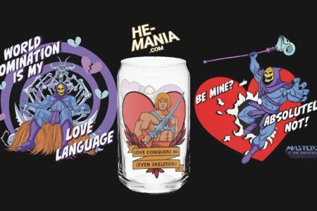 “He-Man and the Masters of the Universe” VALENTINE’S DAY Themed Merchandise available at Mattel Creations!