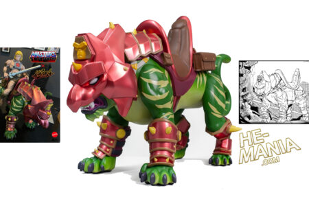“Masters of the Universe x Katun” BATTLE CAT PROTOTYPE figure is revealed!
