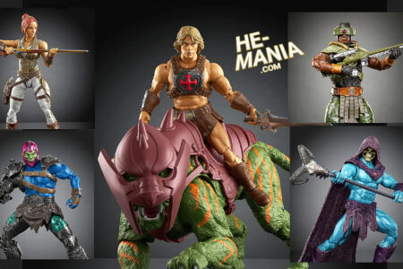 Entire lot of MASTERS OF THE UNIVERSE “Chronicles” Movie Action Figures are revealed and due out April 25th!