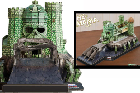 Masters of The Universe CASTLE GRAYSKULL 3D Model Kit (Amazon Exclusive) now available to order!