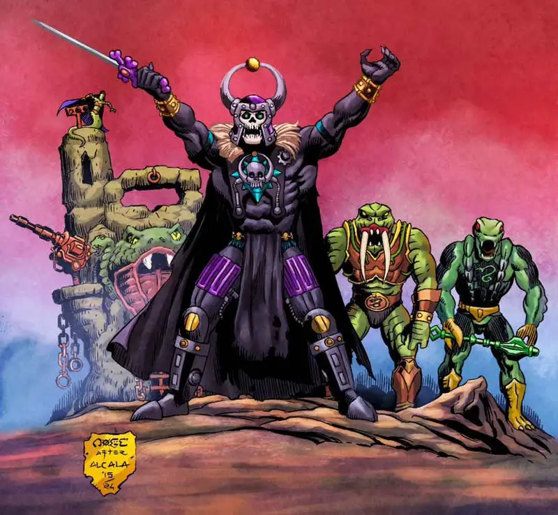 The Great Black Wizard MOTU Origins Snake Lair Tease