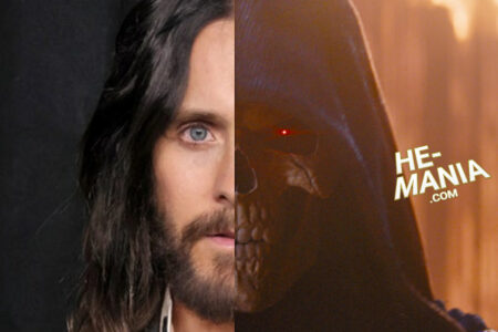 Actor JARED LETO asked to play SKELETOR, plus previous scripts had Skeletor in a GOLDEN MASK per Director Travis Knight