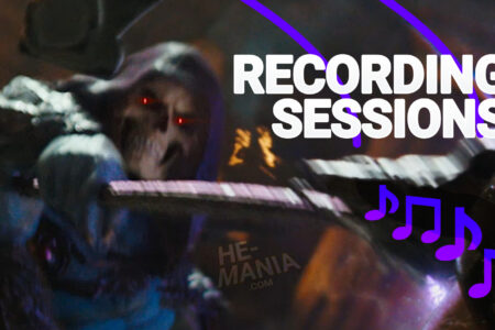 RECORDING SESSIONS for the “Masters of the Universe” Movie Score has begun!
