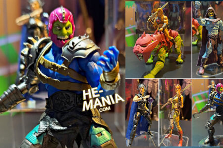 TOY FAIR 2026: A look at the New Masters of the Universe “Chronicles” Movie Action Figures on display