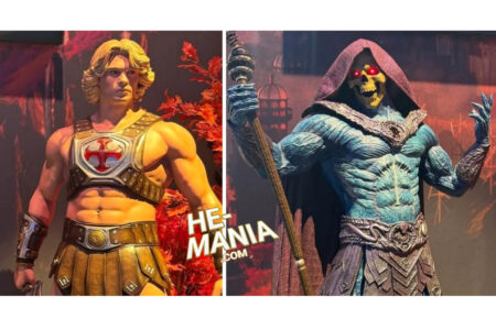 TOY FAIR 2026: A look at the “Masters of the Universe” Movie Life Size He-Man and Skeletor MANNEQUINS by Muckle Mannequins! *UPDATED*