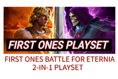 PLAYSET INCOMING? “First Ones” (Kids-Core) “Battle For Eternia 2-In-1 Playset” coming April 25th, per Distributor