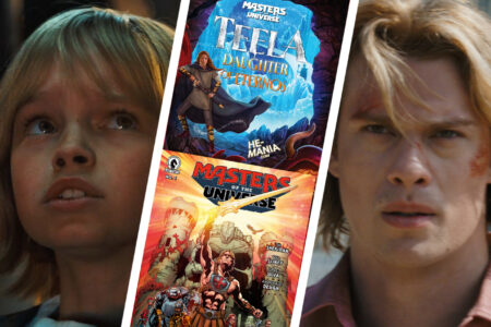 “MASTERS OF THE UNIVERSE” Movie Tie-In Book and Comic stories seem to flesh out the 15 years on Eternia when Prince Adam is on Earth *Spoilers*