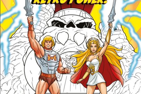 Masters of the Universe Retro Power! Coloring Book is released