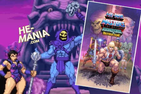 A PHYSICAL RELEASE (and upcoming Pre-Order) was confirmed by Mattel  for the “He-Man and the Masters of the Universe: Dragon Pearl of Destruction” Video Game