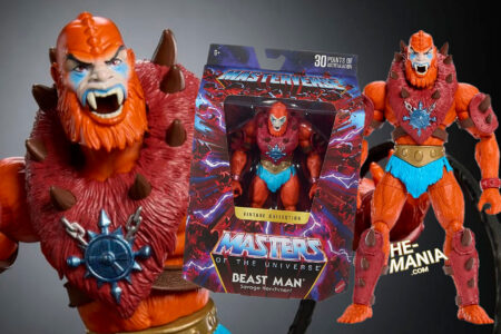 New Masterverse “Vintage Collection” BEAST MAN Action Figure is Revealed!