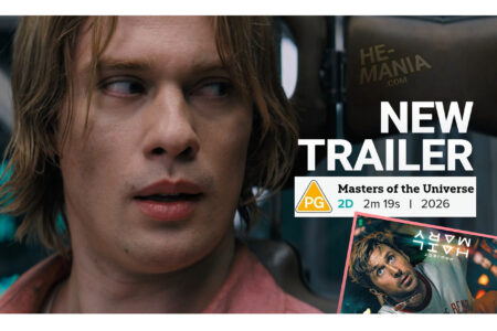 New PG “Masters of the Universe” MOVIE TRAILER has been classified. Is it new footage (or just a recut) possibly attached to “Project Hail Mary” this week?