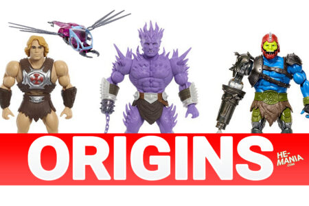 The “MASTERS OF THE UNIVERSE” MOVIE is Coming to the ORIGINS Action Figure line with HE-MAN, TRAP JAW, SPIKOR and FRIGHT FIGHTER Vehicle!