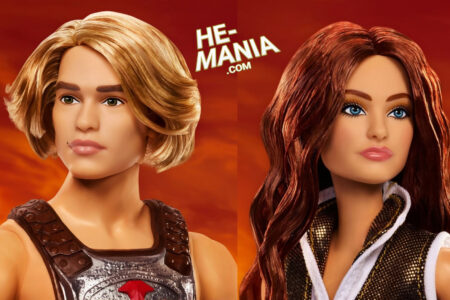 New Barbie Signature Collection “Masters of the Universe” Movie HE-MAN and TEELA dolls available this Spring!