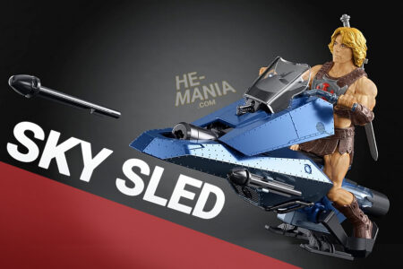 SKY SLED DESIGN CONFIRMED! New Kids “First Ones” Core HE-MAN and SKY SLED 2-PACK  is Revealed!