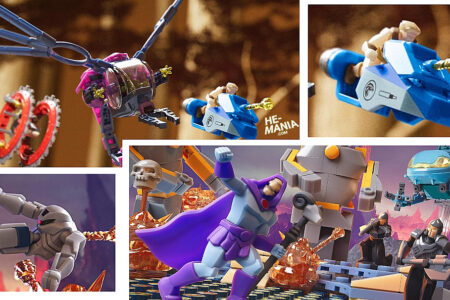 Mattel Brick Shop “Masters of the Universe” Movie “ATTACK OF THE COLLECTOR” and “ETERNIA FLIGHT FIGHT” Building Sets are Revealed!