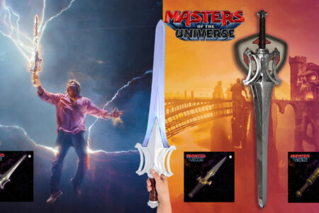 NEW UPDATES on “Masters of the Universe” Movie WEAPON Toys and Replicas!