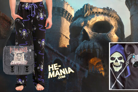 HOT TOPIC debuts New “Masters of the Universe” Movie Merchandise with a Grayskull Messenger Bag and Skeletor Pajama Pants!