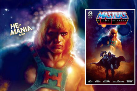 Official Variant Cover and Synopsis for the ”MASTERS OF THE UNIVERSE” Ongoing Comic Series Issue #8 are revealed!
