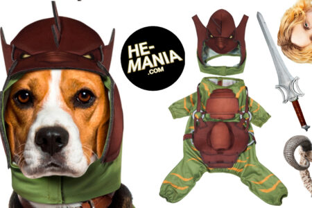 TURN YOUR DOG INTO A CAT… A BATTLE CAT! (Plus Havoc Staff, Power Sword and other “Masters of the Universe” Movie Costume Items!)