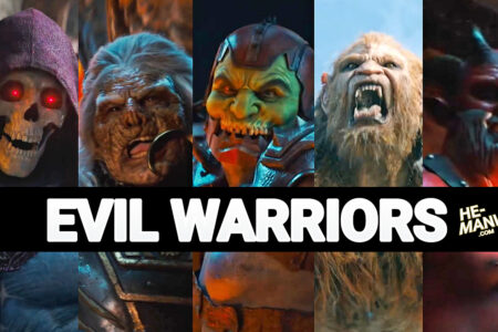 22 EVIL WARRIOR SCREENSHOTS from the New “Masters of the Universe” Movie Behind-The-Scenes Featurette focusing on the Villains (including Karg!)