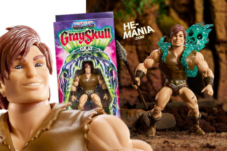 Masters of the Universe: Origins “The Powers of Grayskull” GRAY action figure Details and Images are Revealed!