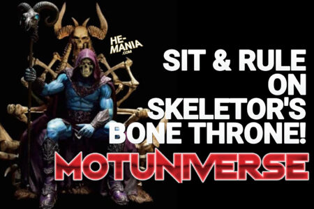 MOVE OVER SKELETOR! Sit on Skeletor’s (Bone) Throne; An Ultimate Photo Opportunity at MOTUNIVERSE !