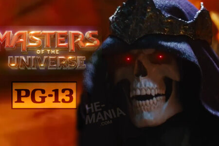 “MASTERS OF THE UNIVERSE” Movie is officially rated PG-13 for Sequences of Violence/Action, Some Suggestive Material and Language