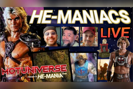 HE-MANIACS LIVE! Join us TODAY and discuss the latest Masters of the Universe News!