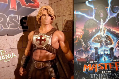 WELCOME TO ETERNIA! Enjoying the amazing New “Masters of the Universe” Movie press area (and NEW POSTER) setup in the SLS Hotel at Los Angeles