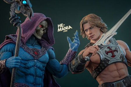 Details and Images revealed for Hot Toys “Masters of the Universe” Movie HE-MAN and SKELETOR 1:6 Scale Figures
