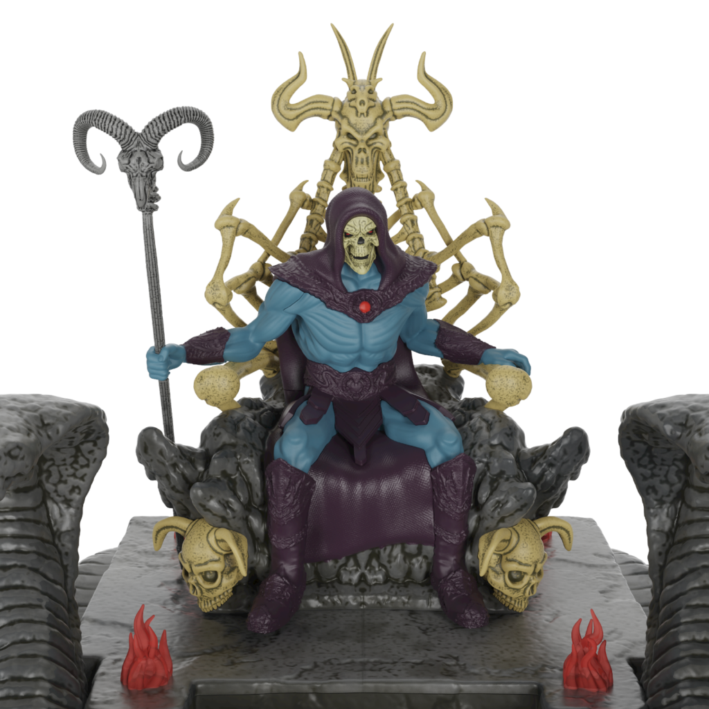 THRONE BUCKET 0000s 0002 SKELETOR THRONE HE MAN.1204