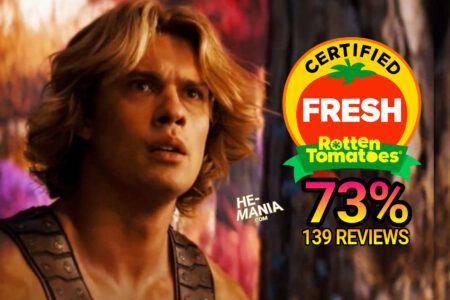CRITICAL RATING: DAY 2 – “Masters of the Universe” still feels ‘pretty great’ on second early screening day with a Rotten Tomatoes Certified Fresh Score of 73% (with 139 Reviews Counted)