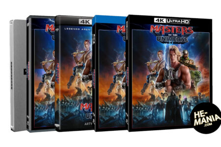 PHYSICAL MEDIA REVEALED! “Masters of the Universe” Movie 4K Ultra HD, Blu-Ray, DVD (plus Slipcover and Steelbook versions) already available for PRE-ORDER!