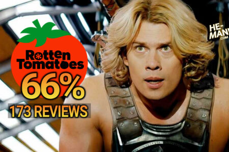 CRITICAL RATING: DAY 3 – “Masters of the Universe” loses “Certified Fresh” rating with a Rotten Tomatoes Fresh Score of 66% with 173 Reviews Counted (Audience Score ‘Stands Tall’ at 88%)