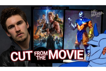 Stuntman & Actor JOHN MACDONALD was Cast as the Evil Warrior “STRONGOR” a.k a. Strongarm but was cut from the movie before filming began (in “Masters of the Universe: Deleted Scenes & Alternate Content – Part Two!)