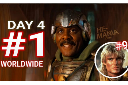 LISTEN UP! He-Man Remains #1 WORLDWIDE overall as “Masters of the Universe” Tops Prime Video Movie Charts Worldwide for a Fourth Day (while the 1987 Movie rides the excitement to #9!)