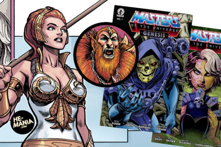 Dark Horse Comics FIVE PAGE PREVIEW for both ”Masters of the Universe” Issue #6 and “Masters of the Universe: Genesis” #1 (which is out today!)
