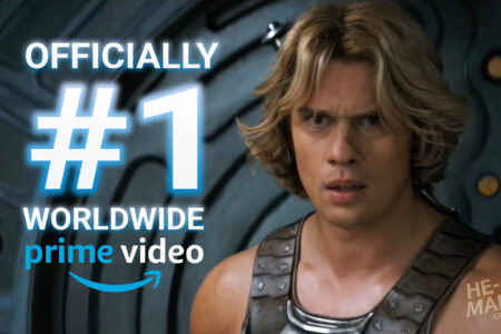 TWO WEEKS IN A ROW! Amazon Officially Recognizes “Masters of the Universe” as their #1 Movie Worldwide on Prime Video for a Second Week (after nearly being edged out by “The Devil’s Mouth”)