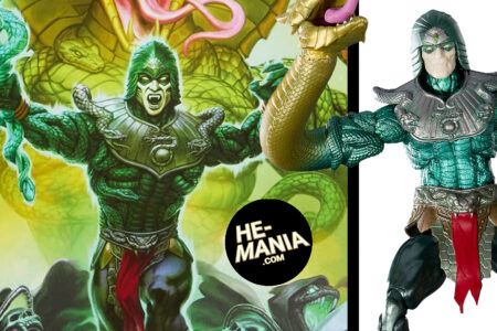 Masters of the Universe: Chronicles KING HISS Action Figure is coming to Mattel Creations (and available to order Wednesday, September 2nd!)