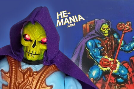 Masters of the Universe: Origins (Vintage) LASER- LIGHT SKELETOR Action Figure is teased by Mattel Creations (and available to order Monday, October 12th)