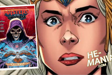 Dark Horse Comics FIVE PAGE PREVIEW of Movie Tie-In Comic ”Masters of the Universe: The Wings of Fate” Issue #4 is revealed!