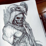 Sketchy Skeletor
